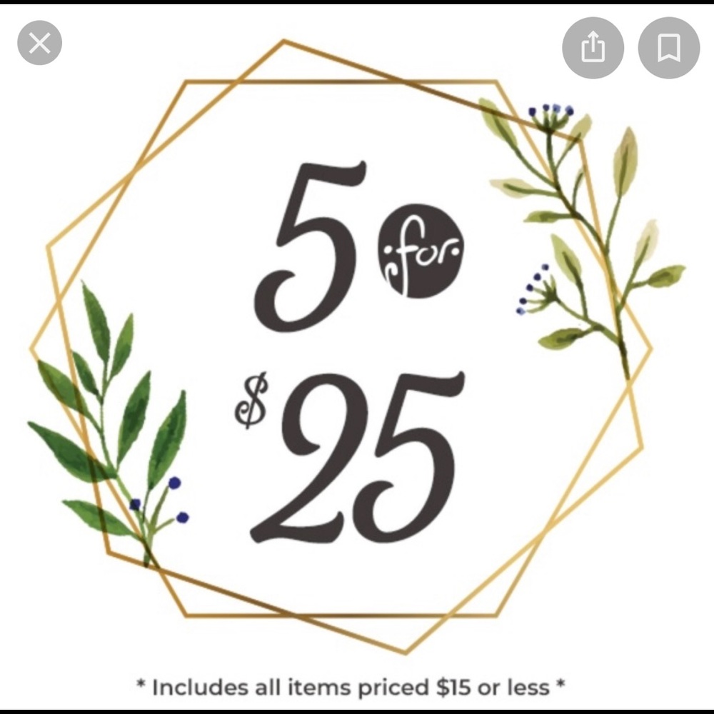 5 Items for $25 Bundle! 🙌🏻